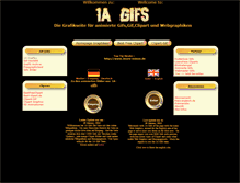 Tablet Screenshot of 1a-gifs.de